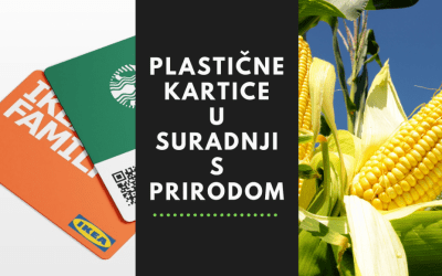 Ekološki prihvatljive kartice izrađene na bazi kukuruza