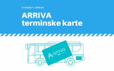 Beskontaktne terminske karte za ticketing rješenje sustava prijevoznika ARRIVA