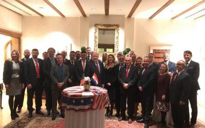Patron Members koktel s veleposlanikom SAD-a, Nj.E. W. R. Kohorstom