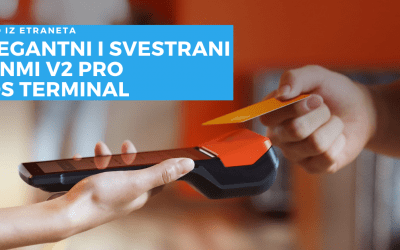 Predstavljamo: novi elegantni i svestrani Sunmi V2 PRO POS terminal