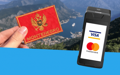 We are now Visa/Mastercard certified for payments in Montenegro