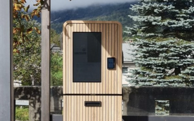 ETRANET kiosk with Nexgo UN-20 Android SmartPOS terminal in Bohinj, Slovenia